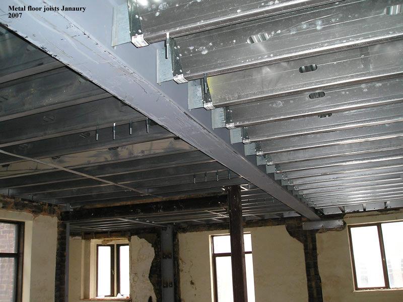 Metal Floor Joists Architecture Engineering And Construction