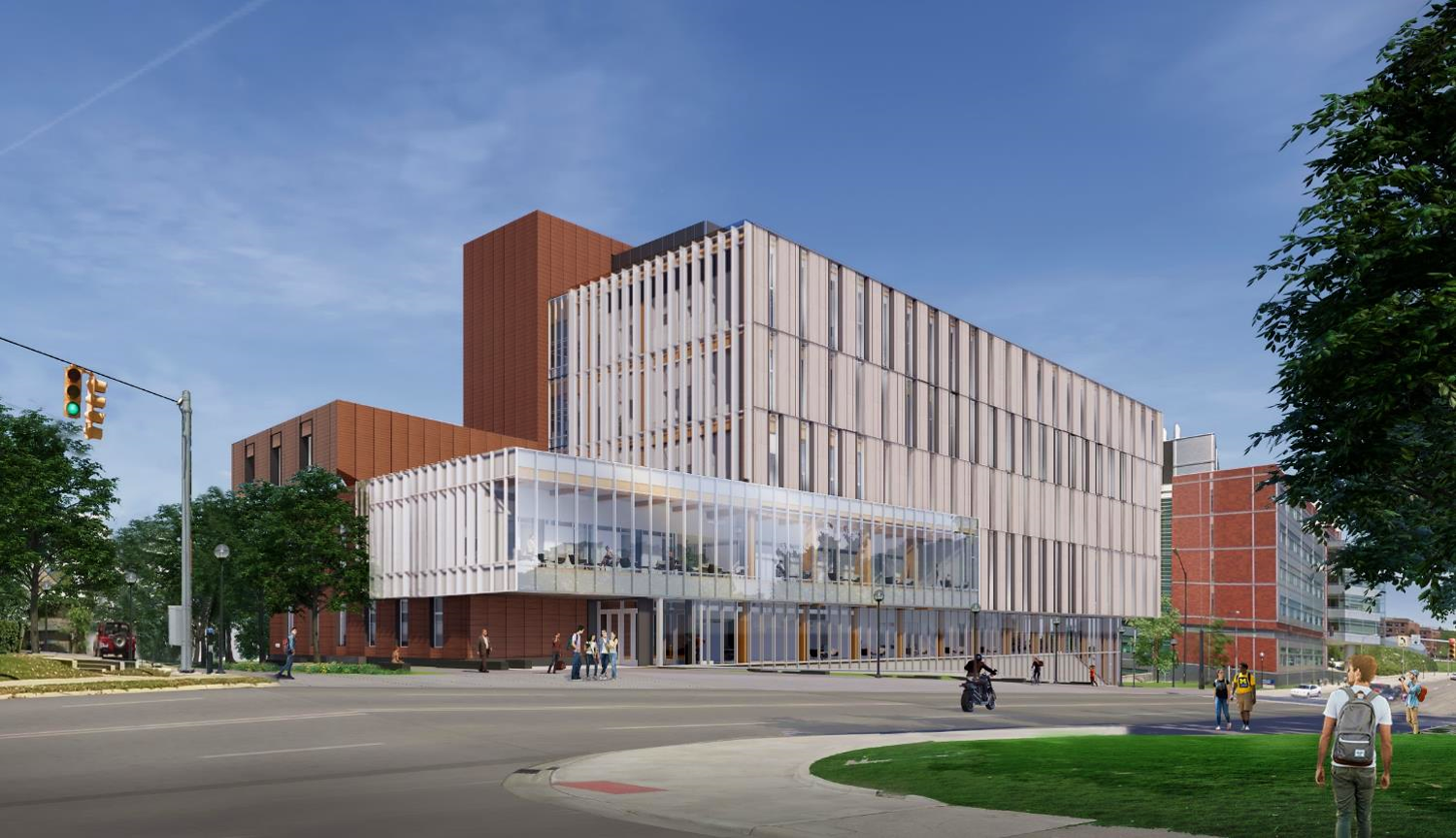 New building for the college of pharmacy