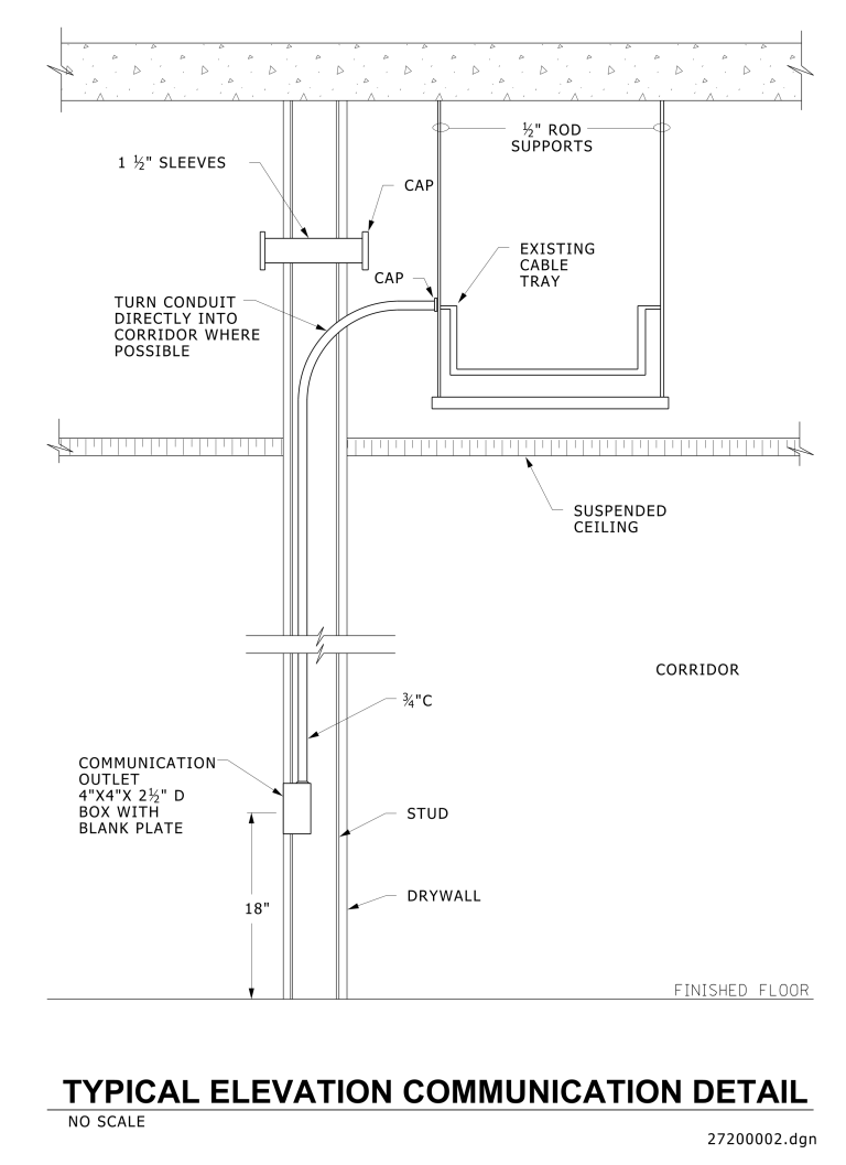 27200002 – Elevation Communication Detail - University of Michigan ...